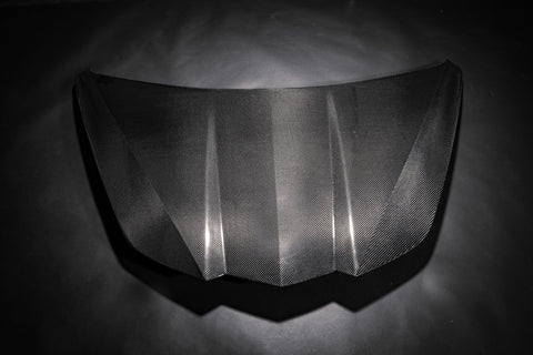 Chevrolet Corvette C8 Hood - 100% Carbon Fiber